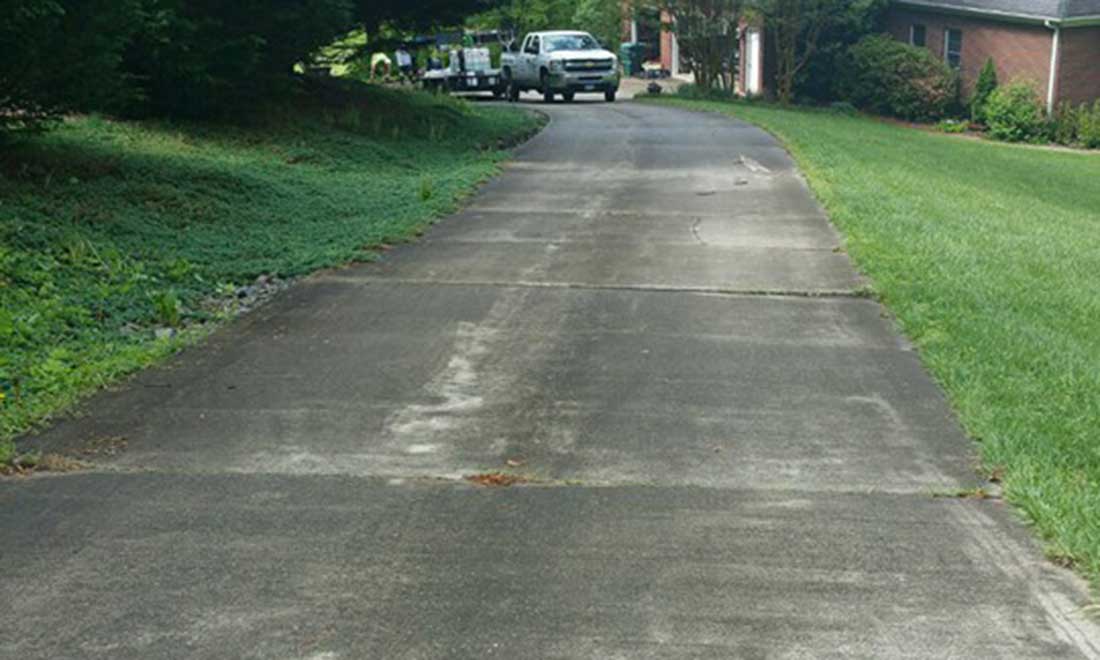 Driveway-3-Dirty image BEFORE