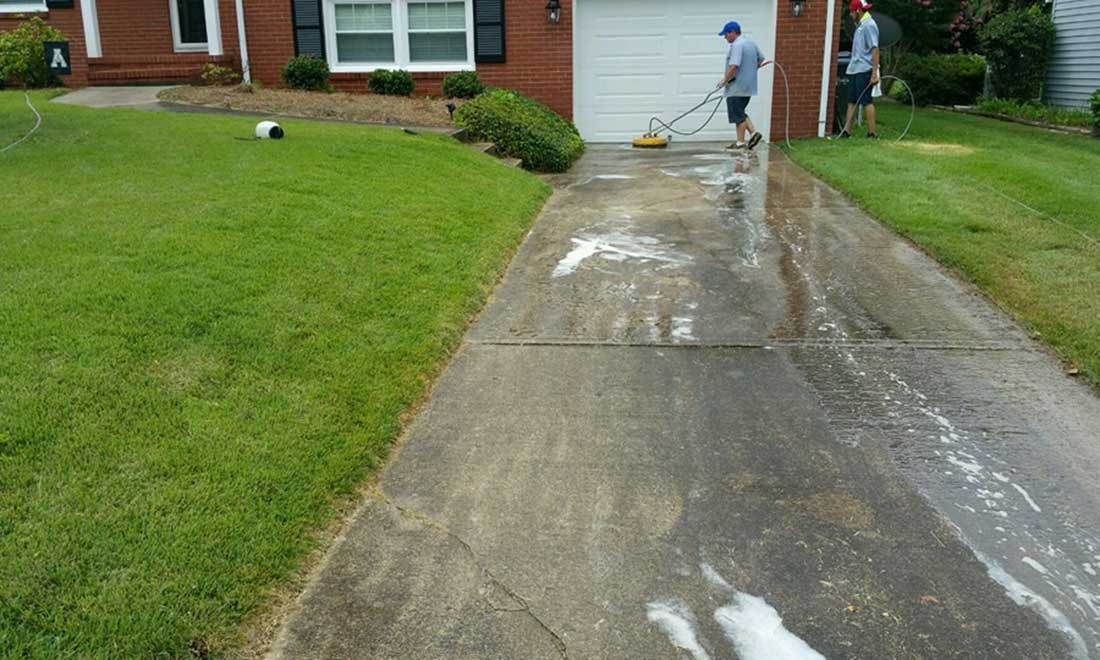 Driveway-Dirty image BEFORE